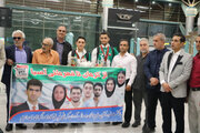 استقبال جامعه کاراته کرمان از نایب‌قهرمانان آسیا