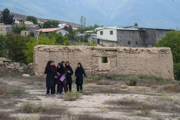 مدرسه روستای «کوات» چهاردانگه ساری - دهستان پشتکوه