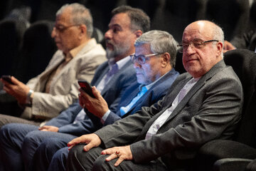 مجتبی امانی سفیر سابق جمهوری اسلامی ایران در لبنان در آیین رونمایی از مستند «سه‌شنبه خونین»