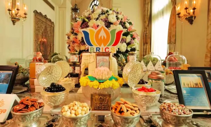 دیپلماسی غذایی متفاوت مودی از رهبران جهان در نشست بریکس