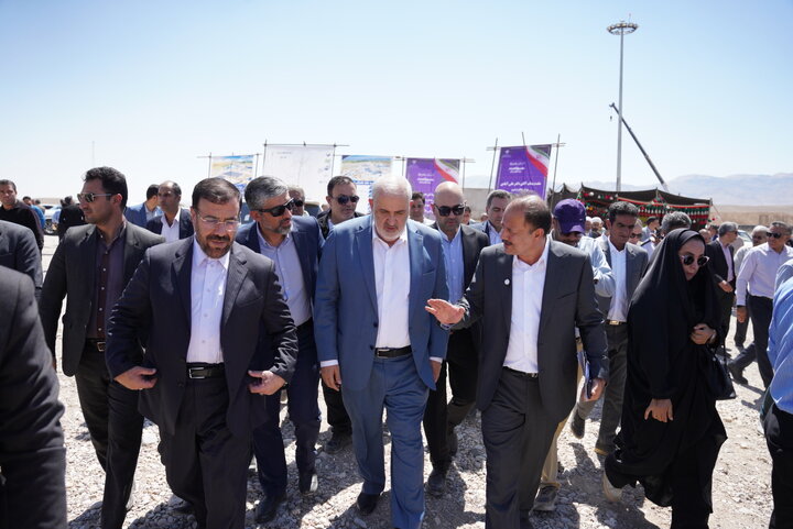 بازدید وزیر نیرو از تصفیه‌خانه فاضلاب فسا با پیشرفت ۸۰ درصدی
