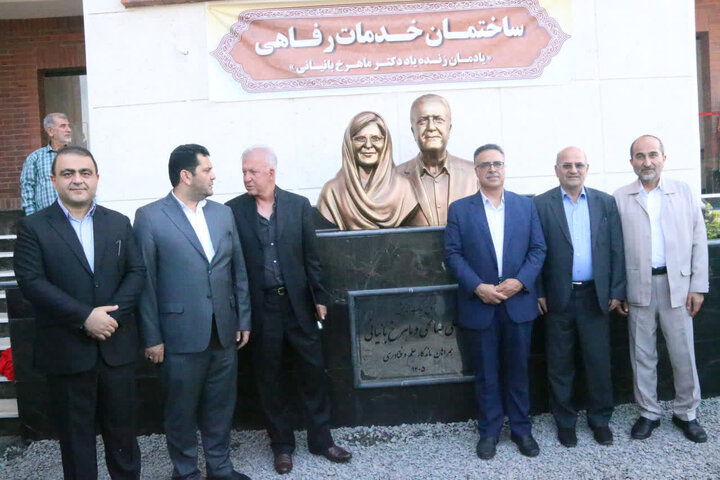 افتتاح ساختمان خدماتی و شروع ساختمان دانشکده زیست فناوری دانشگاه فناوریهای نوین آمل