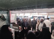 افتتاح نمایشگاه اسوه پایگاه‌های بسیج در شهرستان زرند