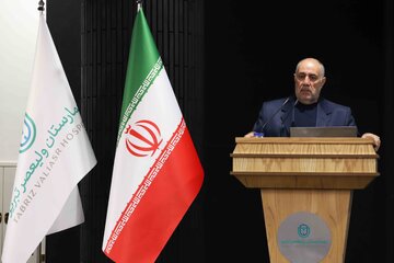 سخنرانی ، دکتر احمدرضا جودتی رئیس دانشگاه علوم پزشکی تبریز در آغاز به کار بیست‌وششمین کنگره بین‌المللی پزشکی هسته‌ای - تبریز