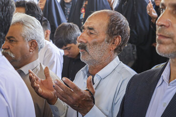 تشییع پیکر شهید «مولوی یوسف گرگیج» - زاهدان