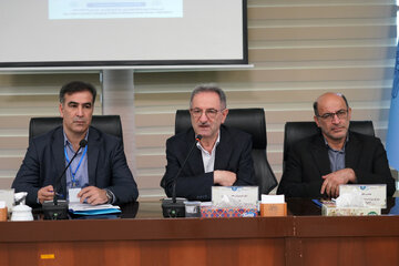 جلیل جباری مدیرکل میراث فرهنگی، صنایع دستی و گردشگری استان اردبیل، انوشیروان محسنی بندپی معاون گردشگری وزارت میراث فرهنگی، گردشگری و صنایع‌دستی و محمد حسن‌زاده رئیس دانشگاه محقق اردبیلی در دومین کنفرانس بین‌المللی موزه‌ها در دانشگاه محقق اردبیلی