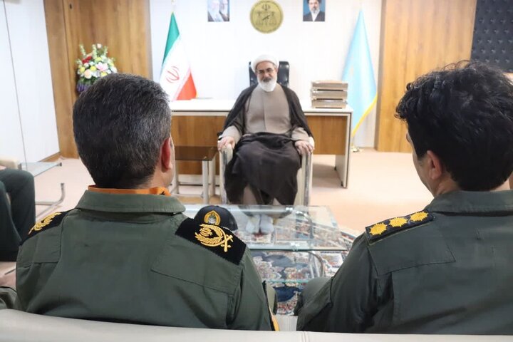 تجلیل رئیس سازمان قضایی نیروهای مسلح از خلبانان عملیات برون‌مرزی نیروی هوایی
