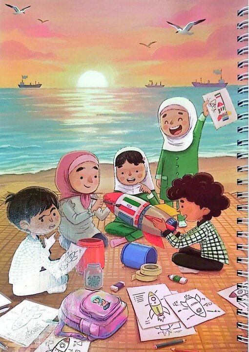تولید و توزیع بستههای فرهنگی دانشآموزی به یاد شهدای مدرسه شجره طیبه میناب