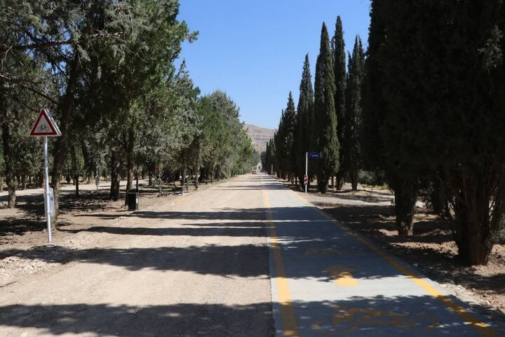 تکمیل ۷.۴ کیلومتر مسیر دوچرخه‌سواری و پیاده‌روی در شیراز