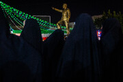 مراسم رونمایی از تندیس سردار شهید امیرعلی حاجی‌زاده