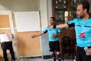 سرقت از داوران لیگ یک در وسط بازی/ مدیرعامل بعثت: شاید ساختگی باشد!