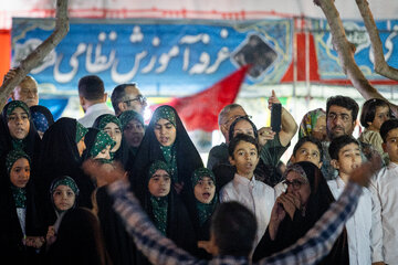مراسم رونمایی از تندیس سردار شهید امیرعلی حاجی‌زاده