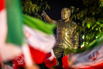 مراسم رونمایی از تندیس سردار شهید امیرعلی حاجی‌زاده
