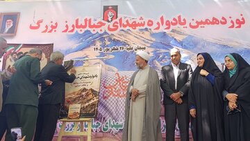 نوزدهمین یادواره ۱۳۳ شهید جبالبارز جیرفت برگزار شد