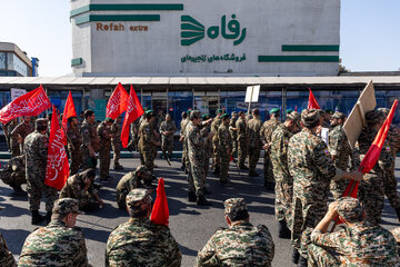 رزمایش جان‌فدایان ایران