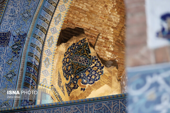 مسجد کبود، آبی‌ترین میراث تبریز/ مسجد کبود، میراثی که رنگ زمان نگرفت