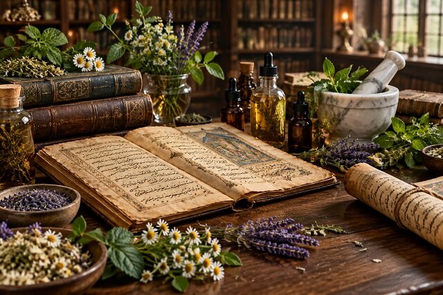 حفظ نسخه های خطی و اسناد تاریخی با گیاهان دارویی