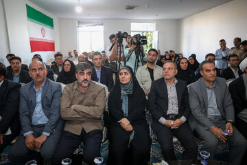 بازدید فرزانه صادق مالواجرد، وزیر راه و شهرسازی از راهدارخانه نیک‌پی