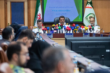 نشست خبری رئيس پلیس راهور تهران