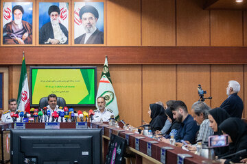نشست خبری رئيس پلیس راهور تهران