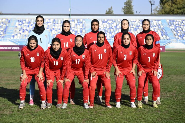 نایب‌قهرمانی دختران نوجوان فوتبال ایران در کافا