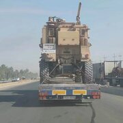 تدابیر ویژه در پایگاه الحریر؛ خروج کاروان جدید آمریکا از اربیل