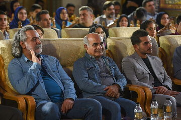 ارسلان قاسمی، سیاوش چراغی پور و عمار تفتی، بازیگران سینما و تلویزیون
