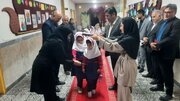با احترام به امام شهید و شهدای میناب، کلاس‌اولی‌ها و هفتمی‌های مازندران به مدرسه رفتند