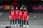 درخشش دختران بسکتبال زنان ایران با برد ژاپن
