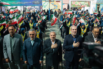 جشن جوانه ها با حضور علیرضا کاظمی، وزیر آموزش و پرورش