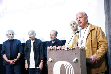 سخنرانی حسن زاهدی، صدا بردار در شب صدای سینمای ایران