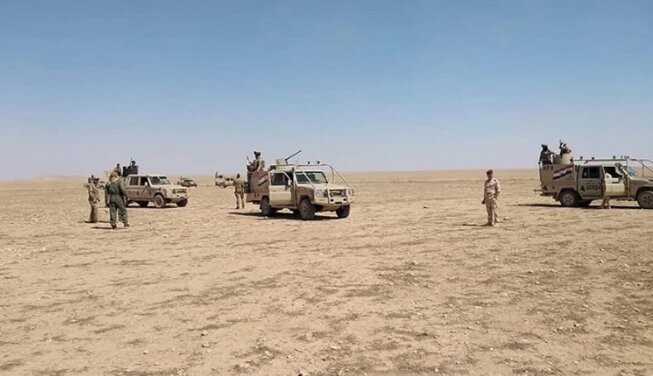 تدابیر امنیتی حشد شعبی برای حفاظت از دکل‌های برق دربرابر حملات داعش
