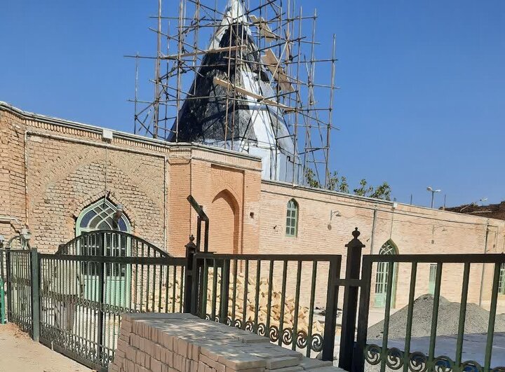 آغاز عملیات مرمت بقعه امامزاده سلطان سید احمد هزاوه