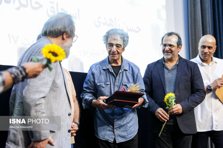 حضور اصغر فرهادی در شب تقدیر از سه هنرمند در خانه سینما