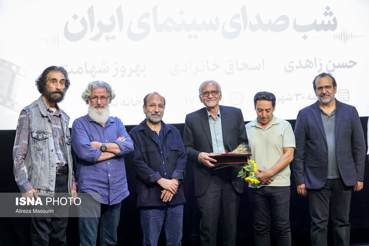 حضور اصغر فرهادی در شب تقدیر از سه هنرمند در خانه سینما