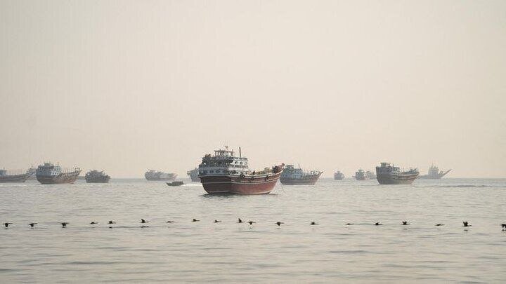 کاهش چشمگیر تردد کشتیها در تنگه هرمز
