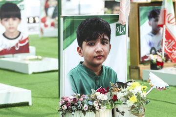 گلزار شهدای میناب در سفر سخنگوی قوه قضاییه به هرمزگان