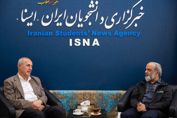 حضور سعید حبیبا، رئیس سازمان امور دانشجویان در خبرگزاری دانشجویان ایران (ایسنا)
