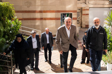 حضور سعید حبیبا، رئیس سازمان امور دانشجویان در خبرگزاری دانشجویان ایران (ایسنا)