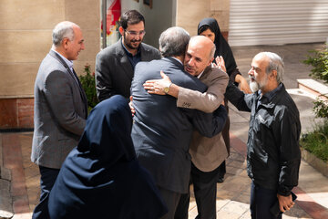 حضور سعید حبیبا، رئیس سازمان امور دانشجویان در خبرگزاری دانشجویان ایران (ایسنا)