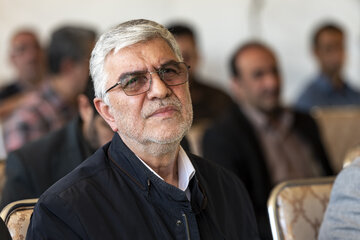 منوچهر خواجه‌دلویی، رئیس بنیاد مسکن انقلاب اسلامی در آیین آغاز عملیات اجرایی ۱۰۹ واحد مسکن «خانه امید» - نظرآباد