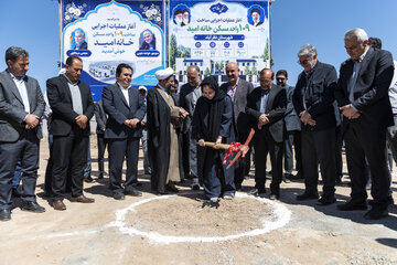 آیین آغاز عملیات اجرایی ۱۰۹ واحد مسکن «خانه امید» - نظرآباد
