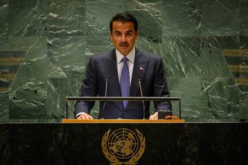 امیر قطر: آنچه در غزه رخ می‌دهد، لکه ننگ است