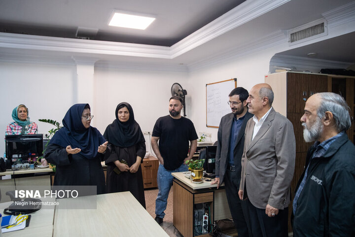 رئیس سازمان امور دانشجویان از ایسنا بازدید کرد