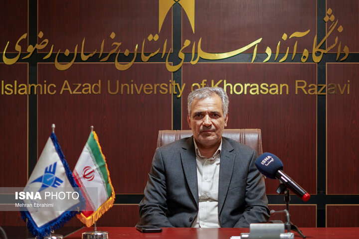 رئیس دانشگاه آزاد اسلامی خراسان رضوی: ۸۱ درصد کلاس‌های دانشگاه در استان تشکیل شده است