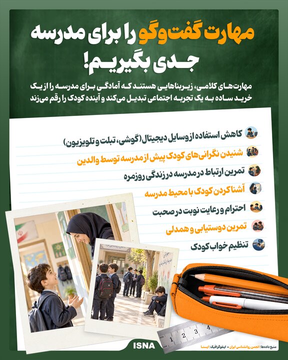 مهارت گفتوگو را برای مدرسه جدی بگیریم!