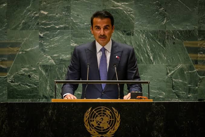 امیر قطر: آنچه در غزه رخ می‌دهد، لکه ننگ است