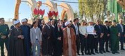 زنگ مدارس جیرفت به یاد شهدای دانش‌آموز و ماکان نصیری نواخته شد