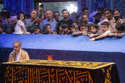 آیین نواختن زنگ مهر در حرم مطهر رضوی