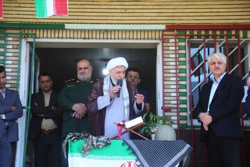 آیین نواختن زنگ مهر در مدرسه شهید محمدی زیراب-سوادکوه
